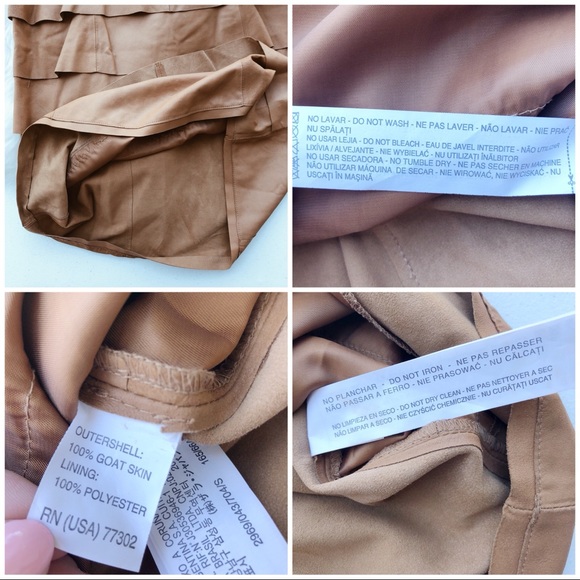 ZARA soft leather dress - Picture 7 of 8